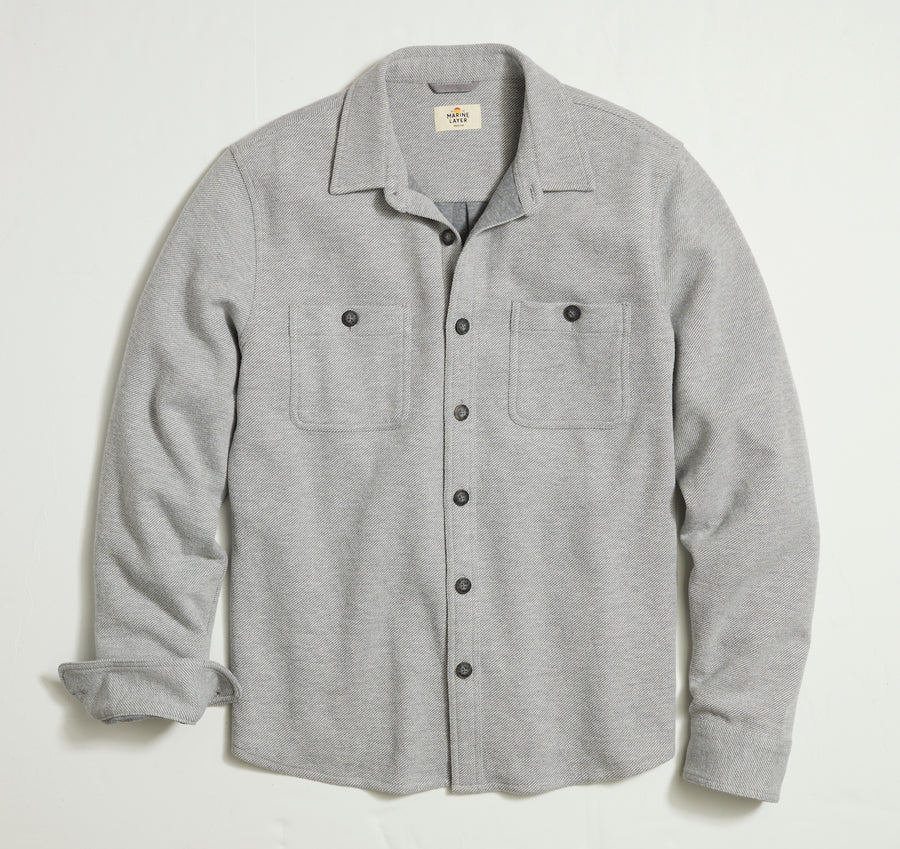 Pacifica Stretch Twill Shirt - Grey