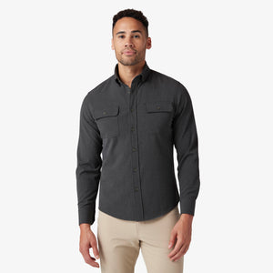 City Flannel - Pewter Heather