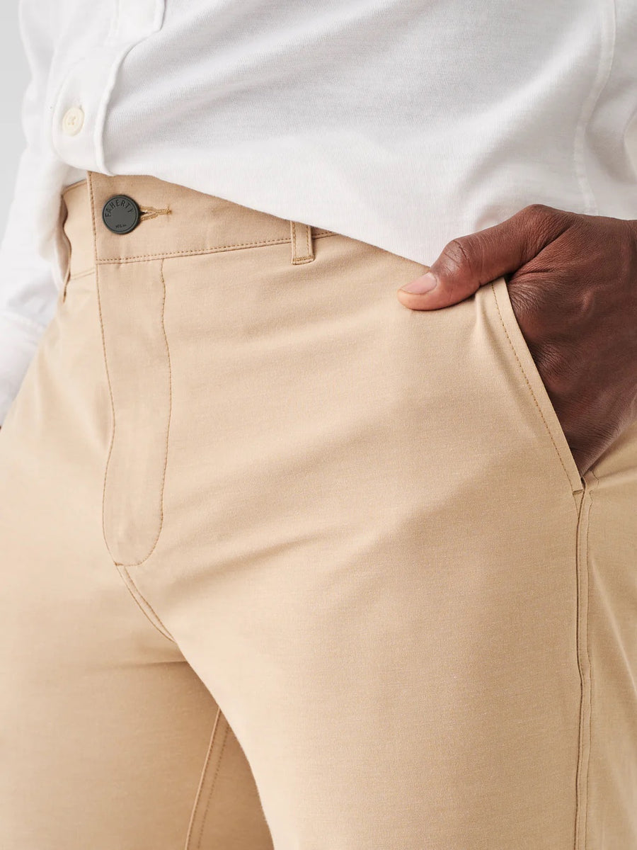 Belt Loop All Day Shorts (9")- Khaki