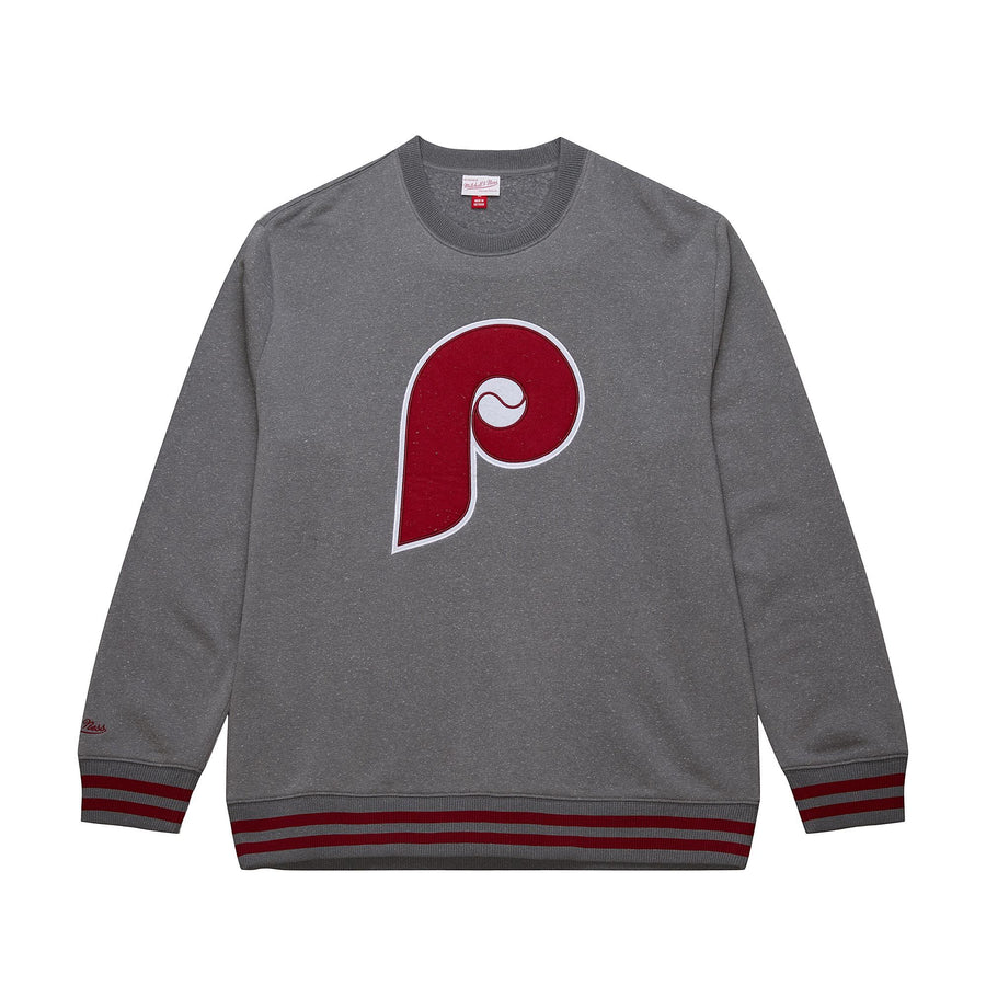 Phillies Snow Washed Crewneck