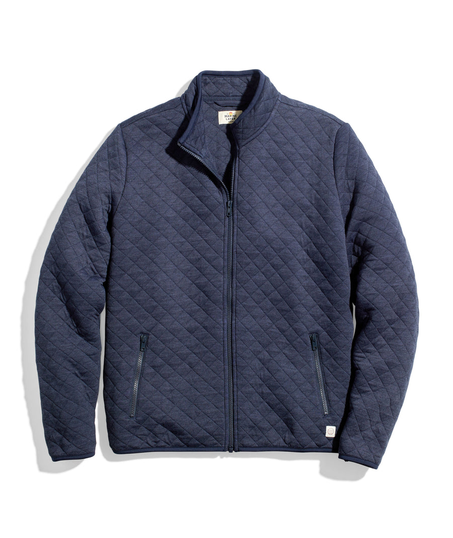 Corbet Full Zip Jacket - Navy