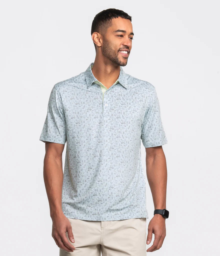 Tapped In Printed Polo