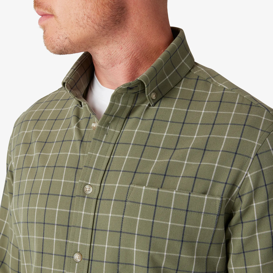 City Flannel - Sage Mulholland Plaid