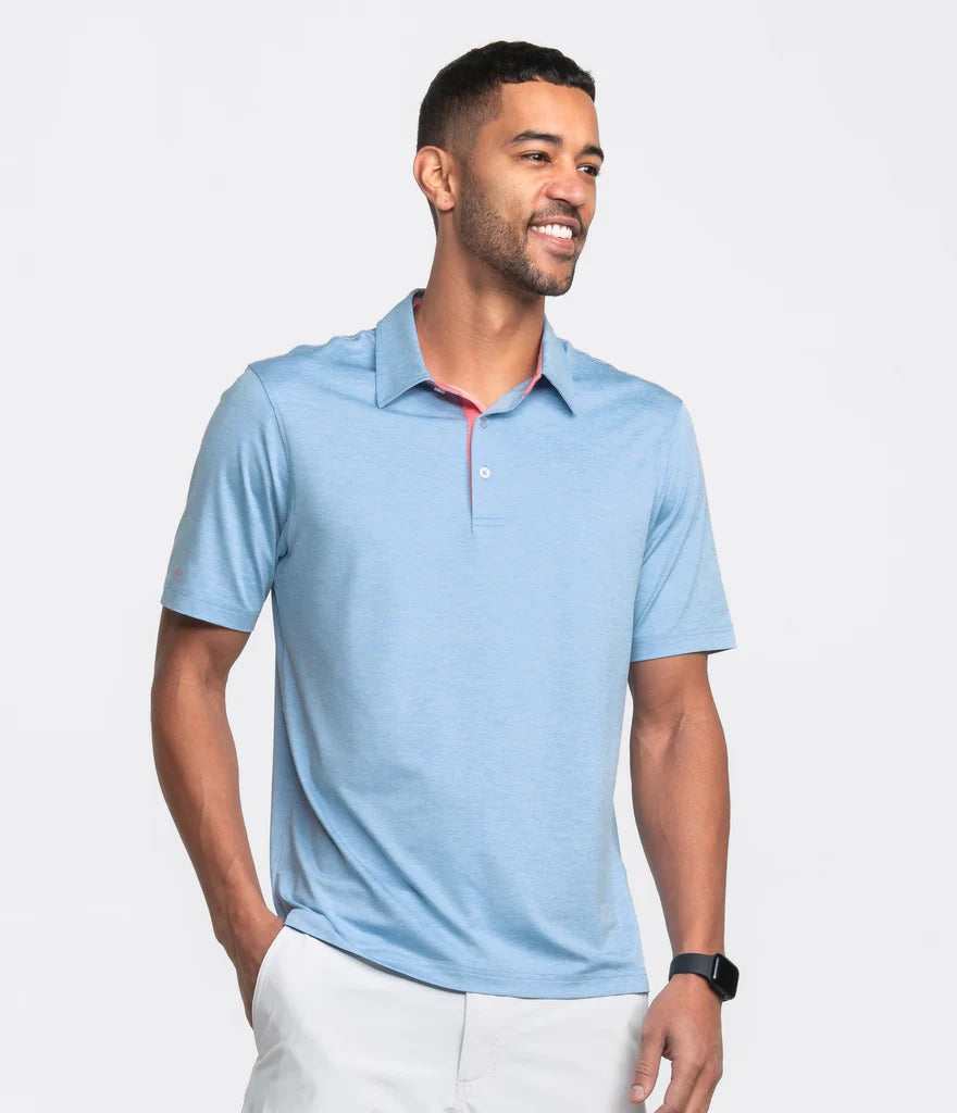 Grayton Heather Polo