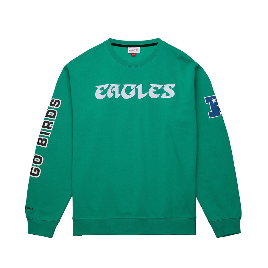 NFL There and Back Eagles Fleece Crew
